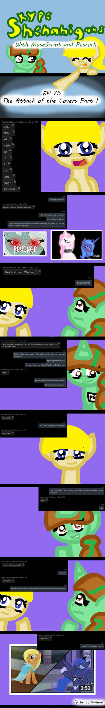 SSWMSAP Ep 75 - The Attack of the Covers Part 1 by MuseScript on DeviantArt