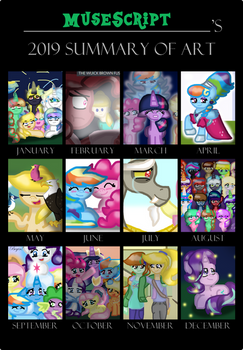 MuseScript's 2019 Art Summary