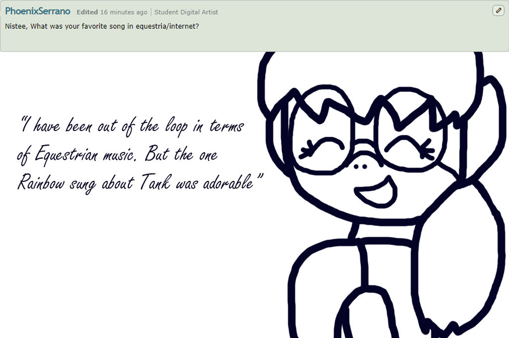 Ask Nistee (MLP Songs?) by MuseScript on DeviantArt