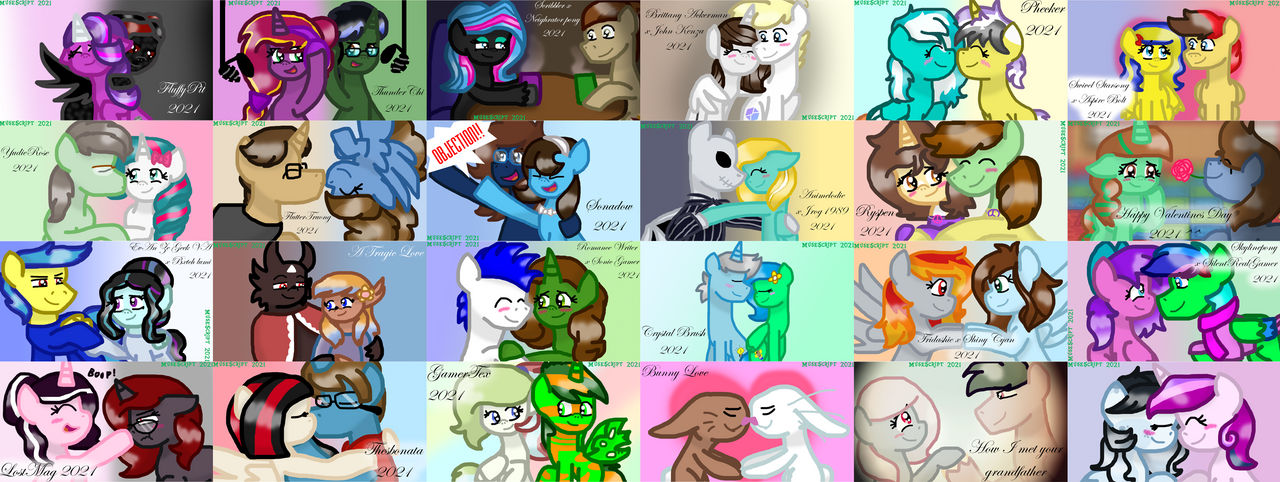 Feb 2021 Ships Collage by MuseScript on DeviantArt