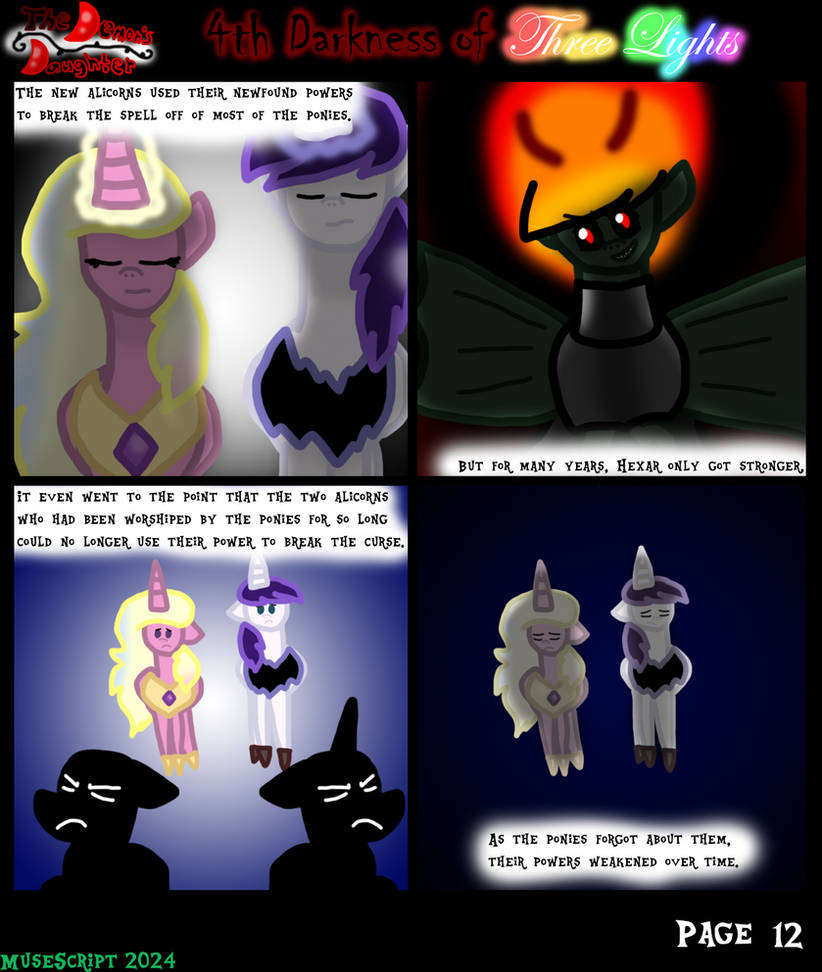 (TDD Comic) 4th Darkness of Three Lights Page 12 by MuseScript on ...