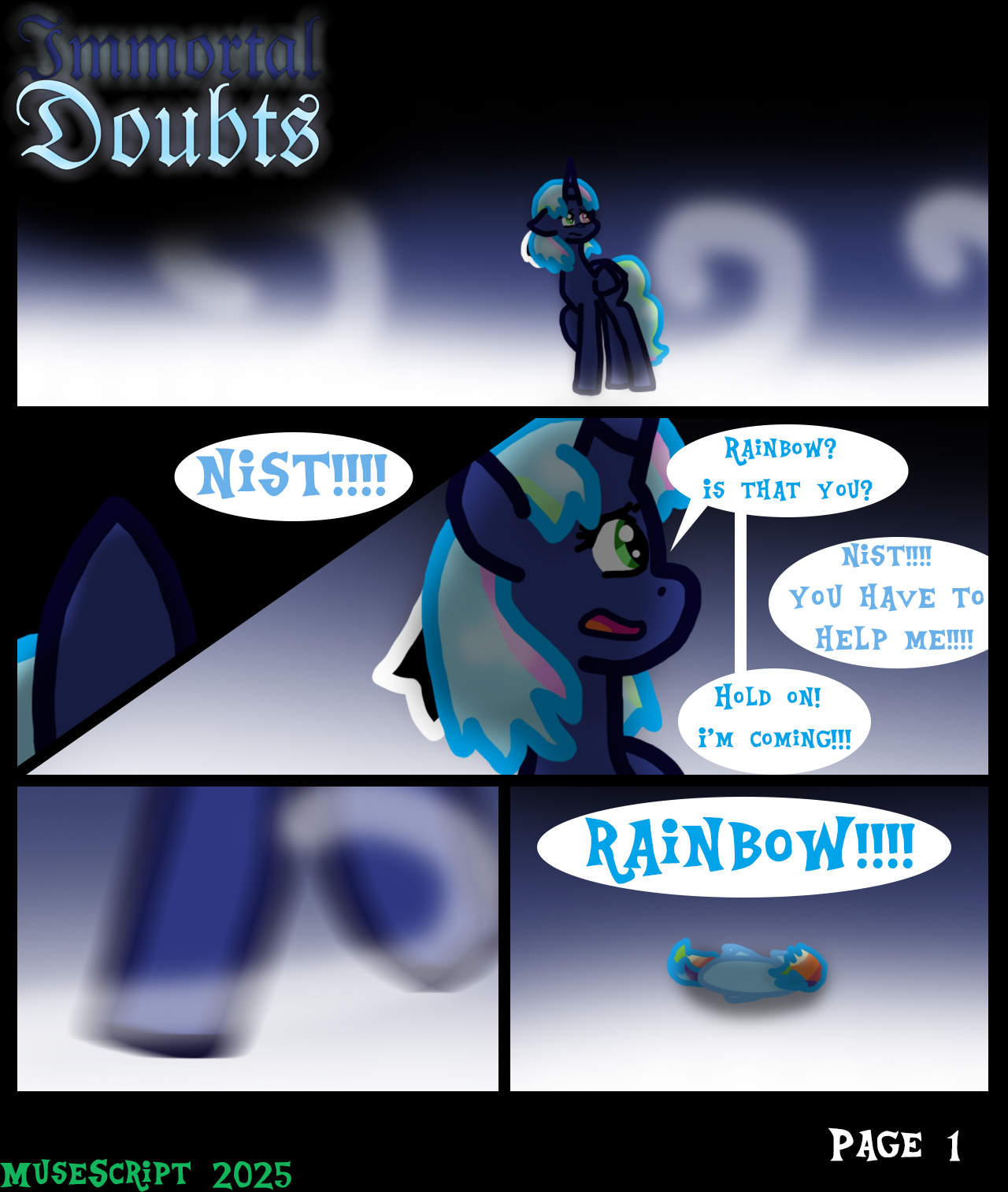 Immortal Doubts Page 1 by MuseScript on DeviantArt