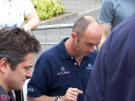 Gil de Ferran and David Brabham