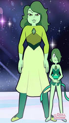 Green and her pearl