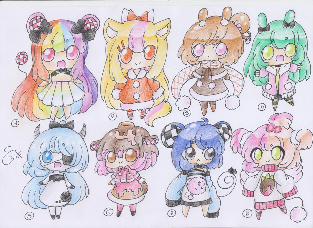 Chibi Adoptables II CLOSED