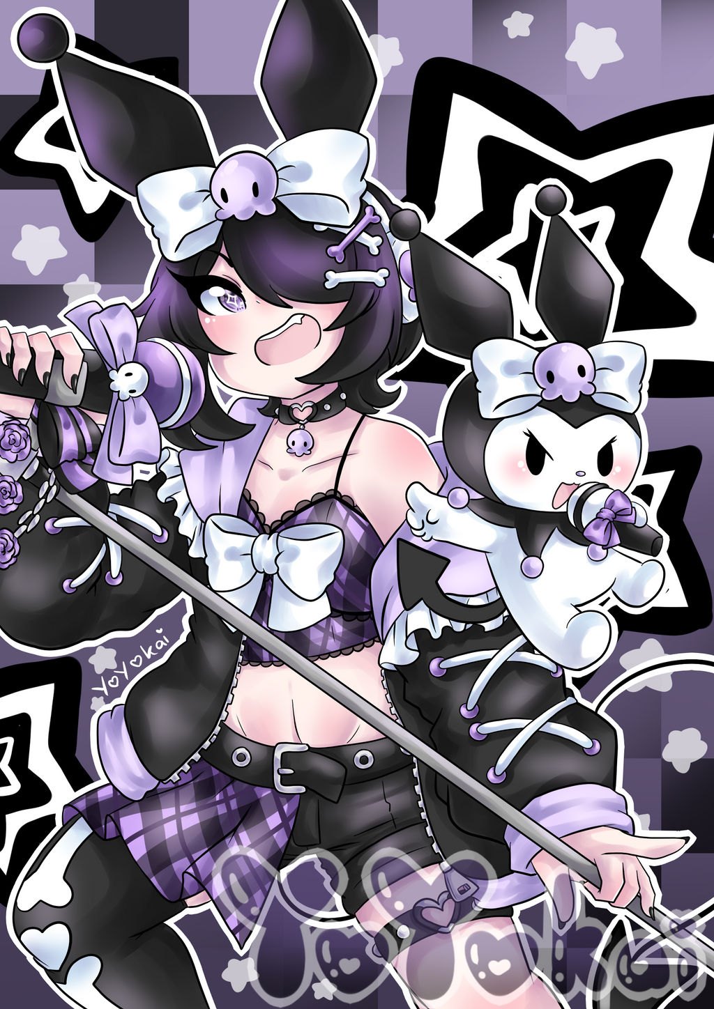 Kuromi By YoYokai On DeviantArt kuromi-by-yoyokai-on-deviantart
