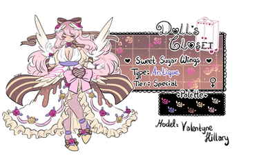 [Doll's Closet]- Sweet Sugar Wings Coord