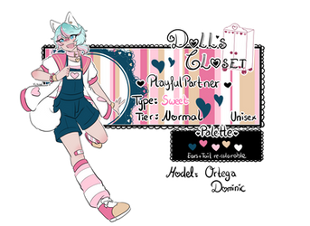 [Doll's Closet]- Playful Partner Coord