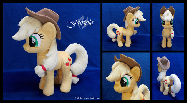 SOLD : Applejack Custom Plush