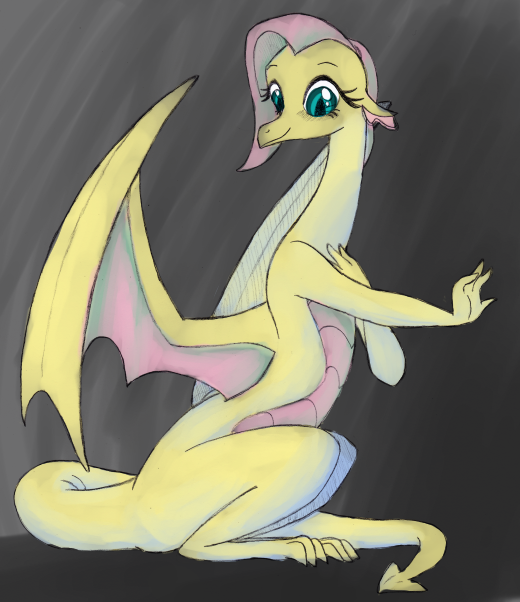 Dragonshy (colored)