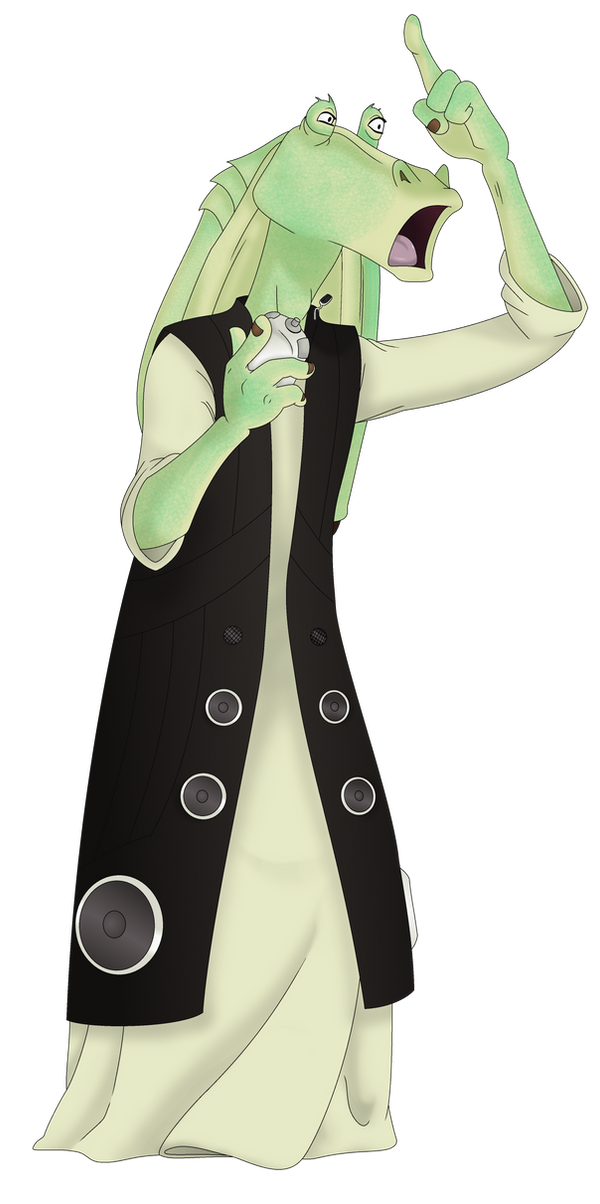 Anonymous commission: Gungan diplomat by QueenCold on DeviantArt