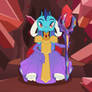 Commission: Ember on her throne