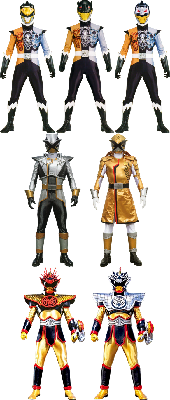Sixth Rangers (Switching Multiple Colors) by DEATHGALIEN on DeviantArt