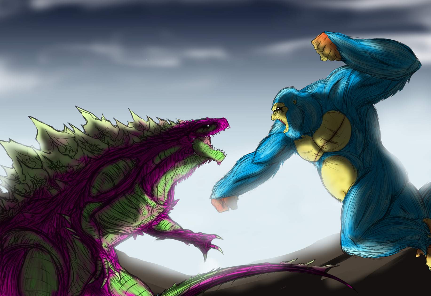Spikezilla Spikezilla vs King Kemonito by KaijuZilla21 on DeviantArt
