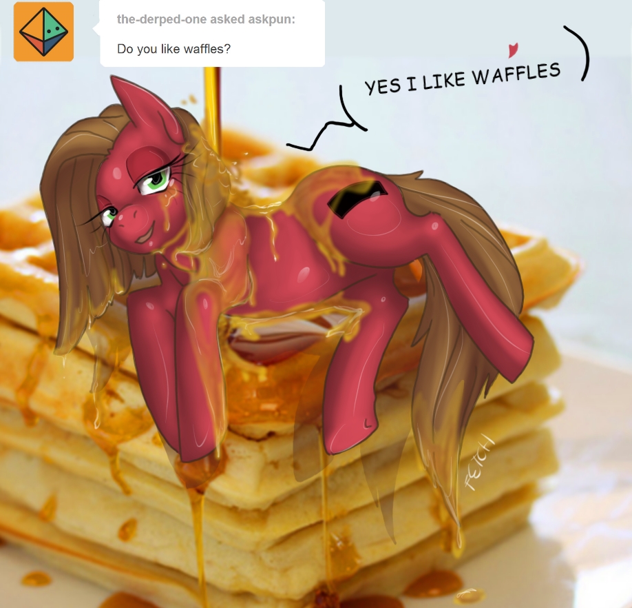 Pun Pony- Waffles