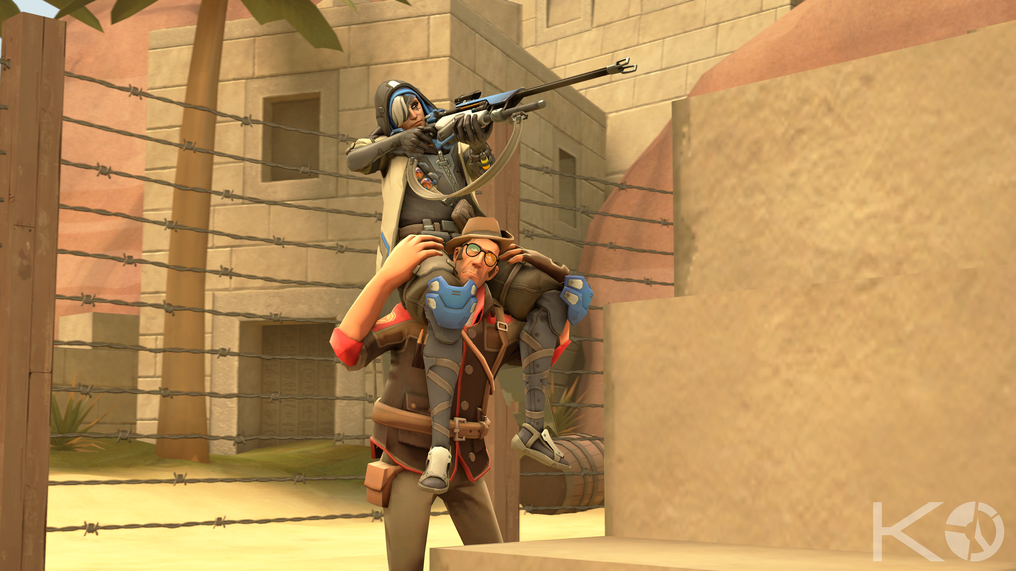 [TF2/OW-SFM] Egyptian Tactics