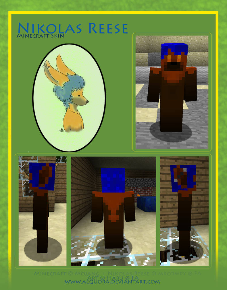 Nikolas Minecraft Skin Minecraft Skin - Nikolas Reese by Aequora on DeviantArt