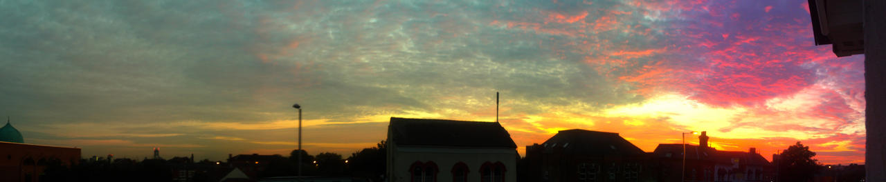 skies over cheetham hill