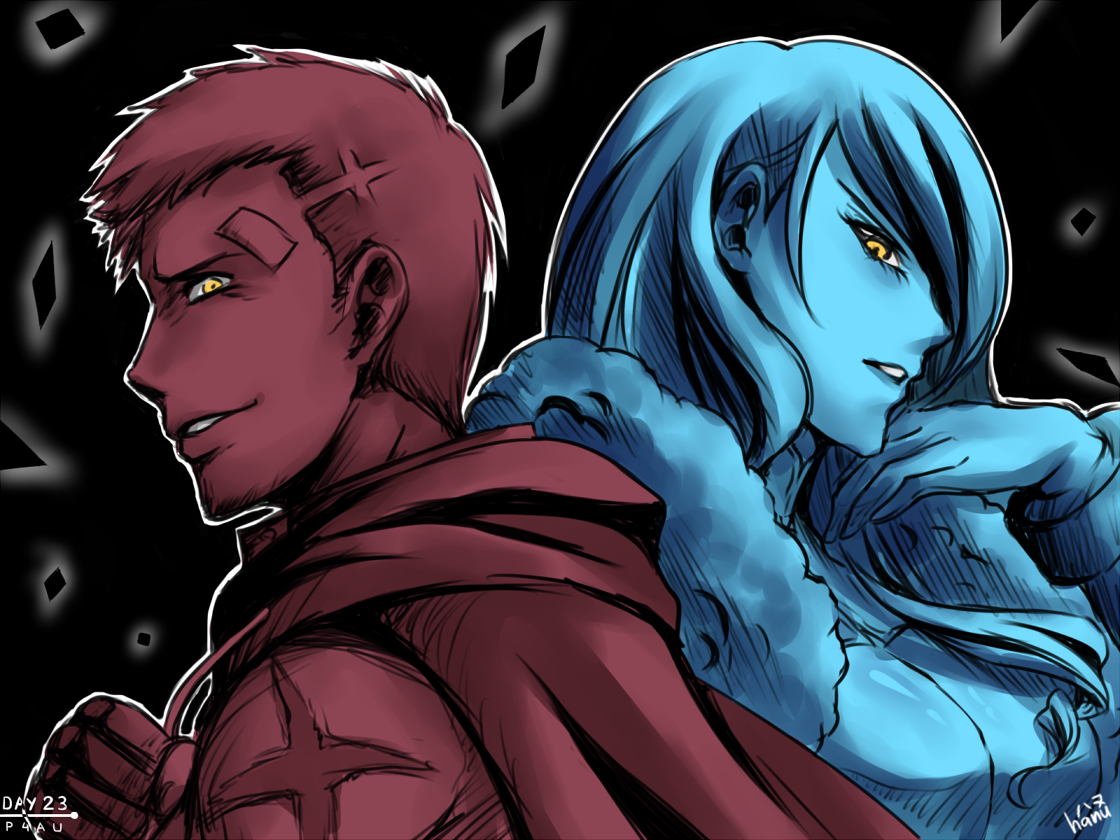 P4AU Day 26 - Shadow Akihiko and Mitsuru