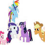 My Little Pony: Friendship is Magic ponies