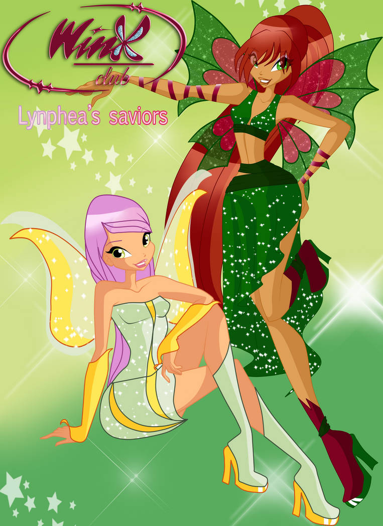 Winx Linphea Winx Club: Linphea's Saviors by Gerganafen on DeviantArt