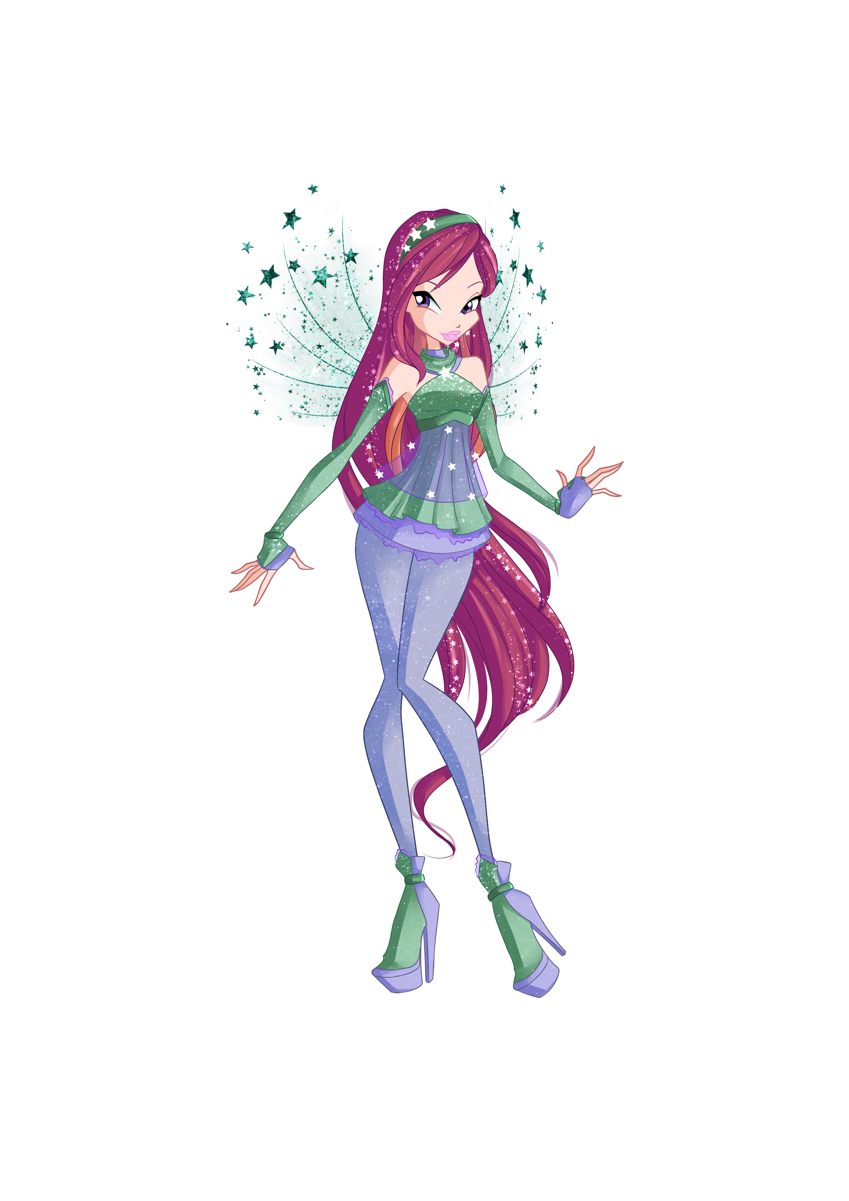 Winx 8: Roxy Cosmix by Gerganafen on DeviantArt