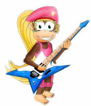 dixie kong by xXlazyartsyboyXx dixie kong by xXlazyartsyboyXx