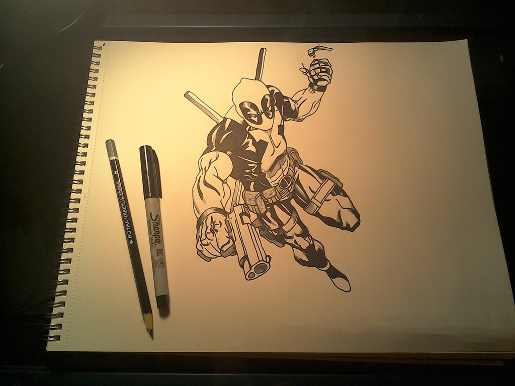 Deadpool Practice by LemonyWickedAwesome on DeviantArt