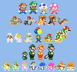 Super Mario Maker Custom Sprites by Iwatchcartoons715 on DeviantArt
