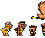 Baby T Island Sprites