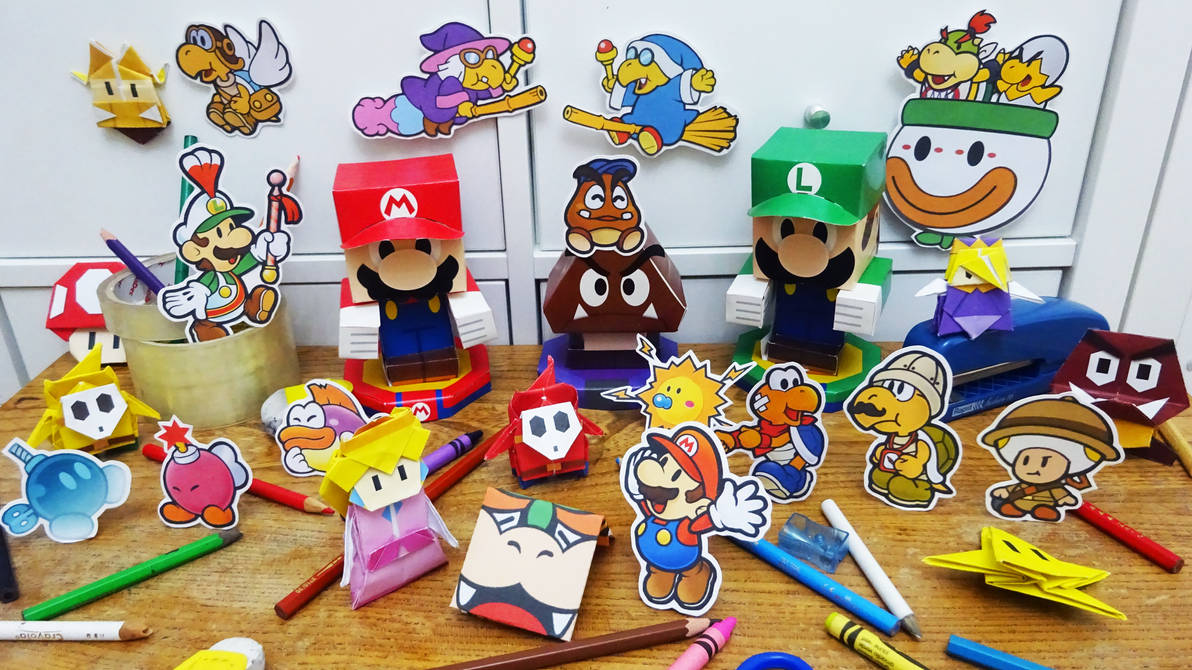 Paper Mario Anything Paper Mario- Something Old and Something New by Iwatchcartoons715 on ...