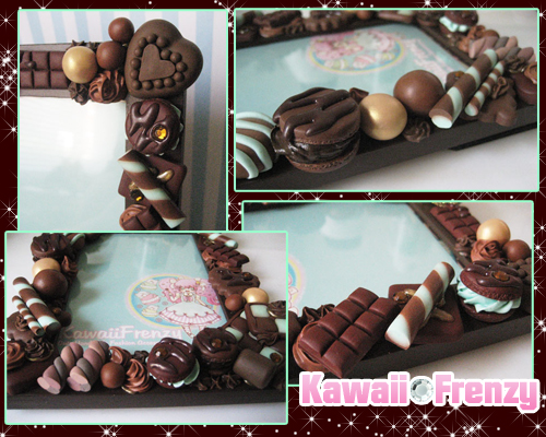 Melty Chocolate Picture Frame