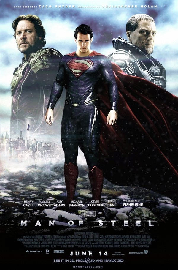 Superman - Man Of Steel 2 Poster by BrunoBorg3s on DeviantArt