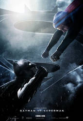 Batman V Superman (2016) Theatrical Poster by CAMW1N