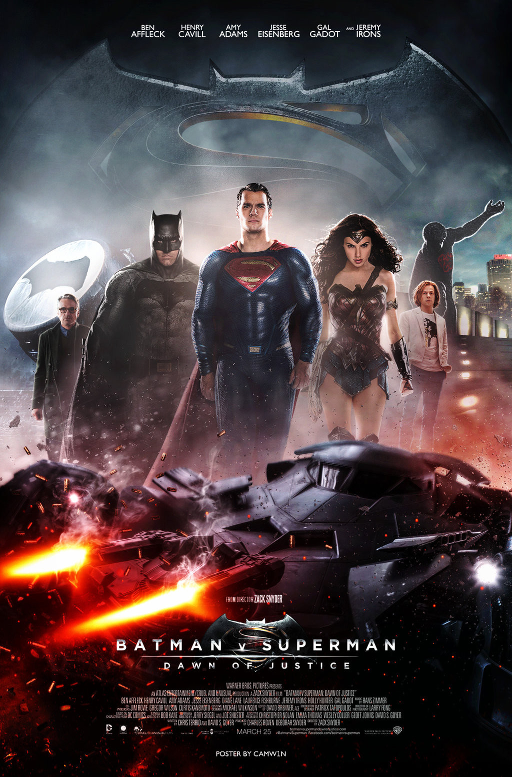 Batman V Superman (2016) - Theatrical Poster