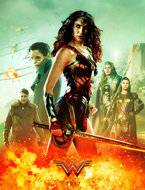 Wonder Woman (2017) movie posters  Superman wonder woman, Wonder