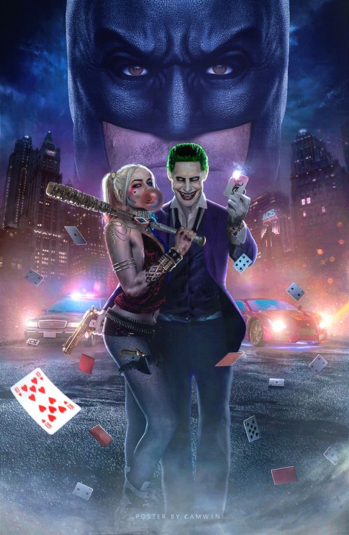 Joker and Harley Poster by CAMW1N on DeviantArt