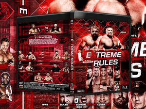 WWE Extreme Rules 2013 Blu Ray Cover