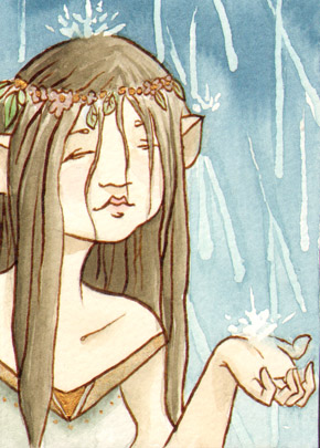 3 Dreamy Fairies Series ACEO