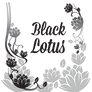 Black Lotus Logo- By sasquatchii