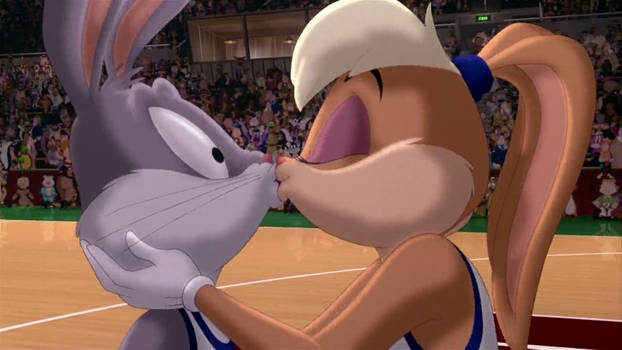 Bugs bunny x lola bunny love