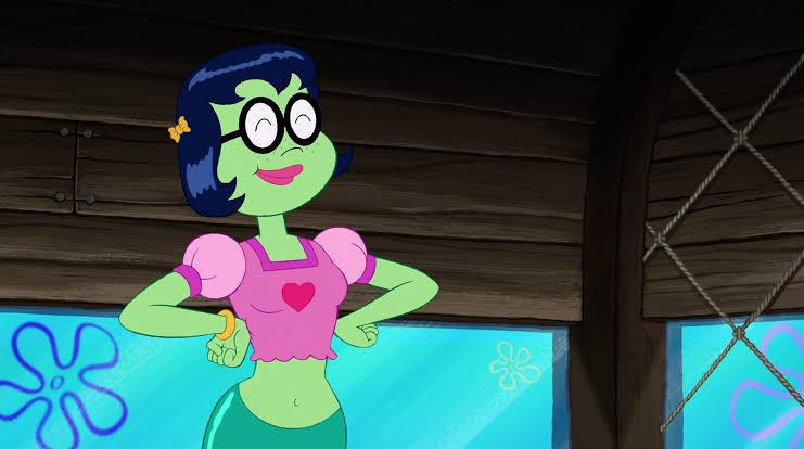 Mindy in the first SpongeBob movie by Marceloluie on DeviantArt
