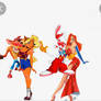 crash and roger with their attractive girlfriends