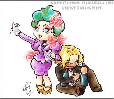 Effie and Haymitch