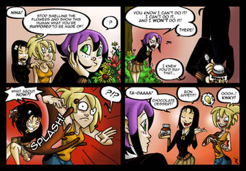 Eerie Cuties guest strip by chlove-art