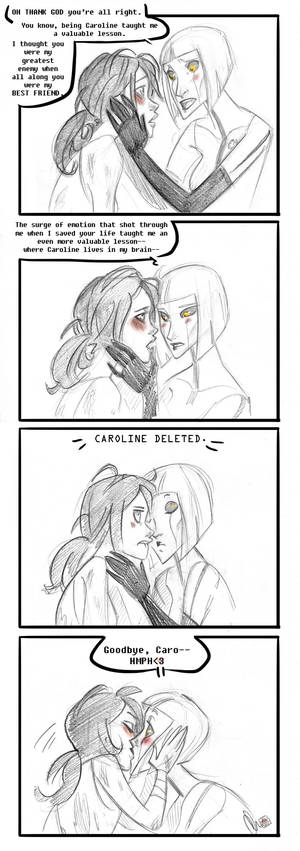 Portal2 fluff- SPOILER