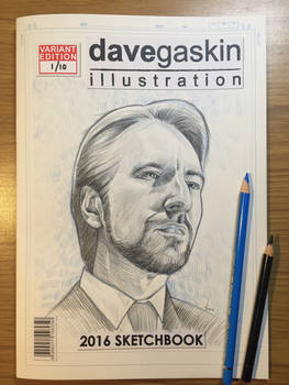 Alan Rickman sketch cover