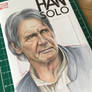 Han Solo sketch cover