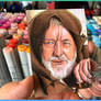 Obi-Wan sketch card