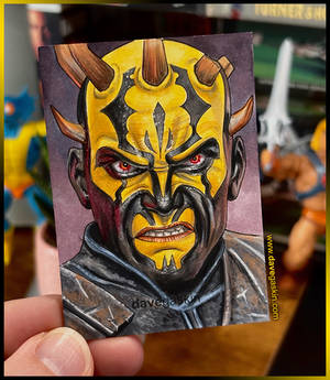 Savage Opress sketch card